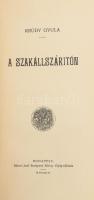 Krúdy Gyula: A szakállszárítón. Modern Írók Könyvtára. Bp., 1906, Rákosi Jenő (Budapesti Hirlap-ny.), 186+(6) p. Első kiadás. Kiadói szecessziós, aranyozott, festett egészvászon sorozatkötésben, márványozott lapélekkel, jó állapotban.