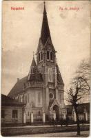 1909 Nagyvárad, Oradea; Ágostai evangélikus templom. helyfi László kiadása / church