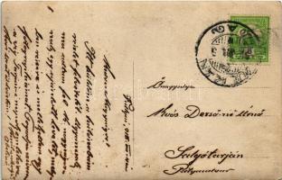 1915 Vulkán, Zsilyvajdejvulkán, Jiu-Vaidei-Vulcan, Vulcan; Abelinó, levélíró hálószobája, belső / be...