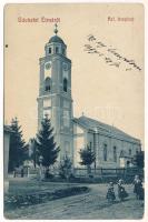 1908 Élesd, Alesd; Református templom. W.L. 291. Sándor Mór kiadása / Calvinist church (EK)