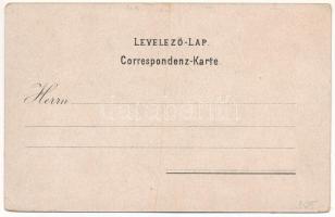 Beszterce, Bistritz, Bistrita; Látkép, evangélikus templom, Iparegyesület / Kirche, Gewerbevereins G...