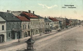 Szászrégen main square