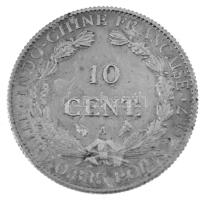 Francia Indokína 1917. 10c Ag T:XF
French Indochina 1917. 10 Cents Ag C:XF
Krause KM#9