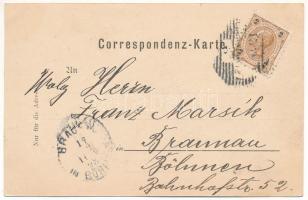 1898 (Vorläufer) Chernivtsi, Czernowitz, Cernauti, Csernyivci (Bukovina, Bucovina, Bukowina); Wasser...