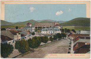 1918 Zólyom, Zvolen; vár, Strausz szálloda / castle, hotel (ázott sarok / wet corner)