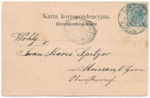 1900 Kolomyia, Kolomea, Kolomyja; Studnia miejska / Städtischer Brunnen / well (surface damage)