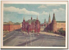 Moszkva modern képeslapfüzet / Moskow modern postcard booklet