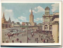 Moszkva modern képeslapfüzet / Moskow modern postcard booklet
