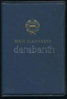 1967 Bírói igazolvány a Pécsi Járásbíróság tanácsvezető bírója részére
