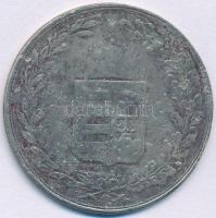 ~1900. "Egész napi munka" Cu-Ni Dohánygyári bárca (37mm) T:F