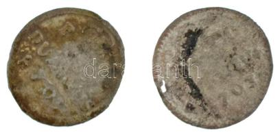 1703K-B Duarius "I. Lipót" (2db: 0,52g és 0,43g) T:VF,F patina Hungary 1703K-B Duarius &qu...