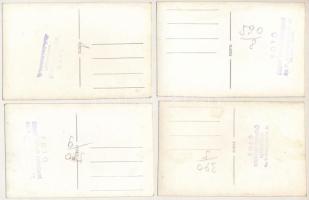 Kisipari Termelő Szövetkezet - 8 db pecséttel jelezett fotó képeslap termékbemutatóról