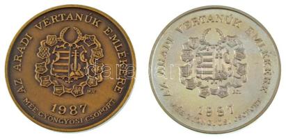 Bognár György (1944-) 1987. "MÉE Gyöngyösi Csoport - Aradi Vértanúk / Nagysándor József" A...