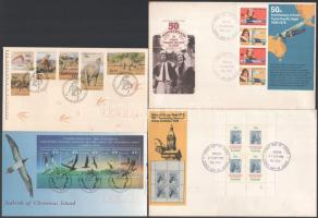 Ausztrália 47 db FDC az 1970-1990-es évekből