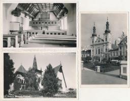 3 db RÉGI erdélyi város képeslap / 3 pre-1945 Transylvanian town-view postcards