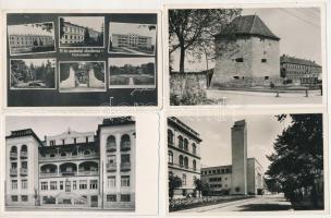 Kolozsvár, Cluj; - 4 db RÉGI város képeslap / 4 pre-1945 town-view postcards