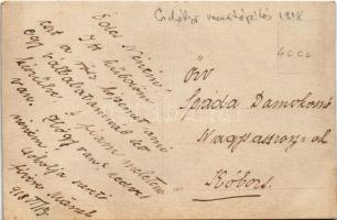 1918 Erdély, Transylvania; vasútépítés munkásokkal és katonákkal / railway construction, soldiers, w...