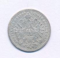 Ausztria 1869. 10kr Ag "Ferenc József" T:F 
Austria 1869. 10 Kreuzer Ag "Franz Josep...