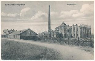 Komárom, Komárno; Újváros, Selyemgyár / silk factory, silk spinning mill (EK)