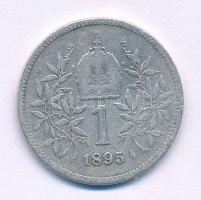 Ausztria 1895. 1K Ag "Ferenc József" T:F 
Austria 1895. 1 Corona Ag "Franz Joseph&qu...