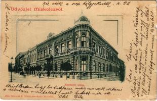 1900 Miskolc, Szemere utca, fogorvosi rendelő. Ferenczi B. kiadása (b)