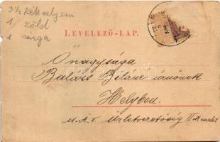 1900 Miskolc, Szemere utca, fogorvosi rendelő. Ferenczi B. kiadása (b)