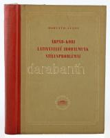 Horváth János: Árpád-kori latinnyelvű irodalmunk stílusproblémái. Bp., 1954., Akadémiai Kiadói, 400 p. Kiadói félvászon-kötés, kissé kopott borítóval. Megjelent 500 példányban.