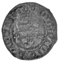 1358-1371P Denár Ag "I. Lajos" (0,48g) T:XF,VF hajlott lemez kitörés Hungary 1358-1371P De...