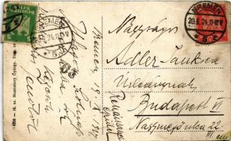 1924 Révfülöp, Balatongyöngye szálloda (EK)