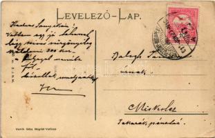 1911 Verőce, Nógrádverőce; Svadlo Ferenc borász és borkereskedő és Kamizberger villája. Vavrik Géza ...