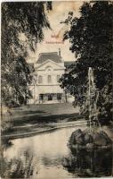 1908 Léva, Levice; Schöller kastély. Schulcz Ignác kiadása / castle (fl)