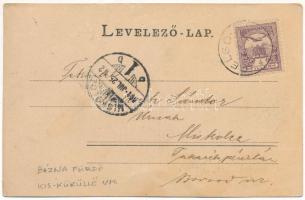 1901 Báznafürdő, Felsőbajom, Bad Baassen, Baiumul de Sus; Fritz Guggenberger (ázott / wet damage)