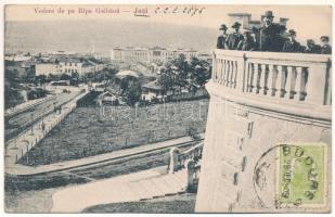 1909 Iasi, Jasi, Jassy, Jászvásár; Vedere de pe Ripa Galbana (Rapa Galbena) / esplanade (EB)