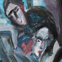 Schönberger jelzéssel: Zenekar. Vegyes technika, papír. 70x50 cm