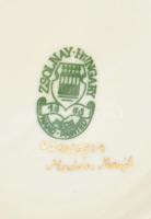 Zsolnay virágcsokor mintás váza. Jelzett, hibátlan, m: 27 cm