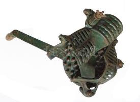 Antik kukoricamorzsoló, vas, jó állapotban