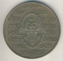 Lengyelország 1977. "Gdansk" Br emlékplakett T:1