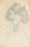 Tóth Gyula (működött a XX. sz. elején-első felében): 10 db tanulmányrajz (női portrék és aktok, kato...