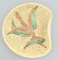 Gál Béla: Zsugormázas kínáló. Jelzett, 21x18 cm