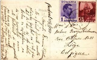 1939 Predeál, Predeal; síelők, téli sport / skiers, winter sport. photo (EK)