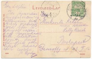 1909 Nyíregyháza, Az eredeti Tiszavidéki Vasút által 1858-ban épített vasútállomás, pályaudvar, vasu...