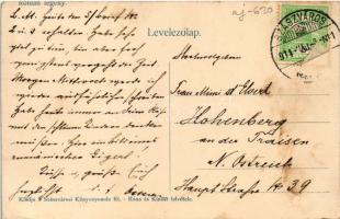 1914 Szászváros, Broos, Orastie; Román legény. Kiadja a Szászvárosi Könyvnyomda Rt. Róna és Kinast f...