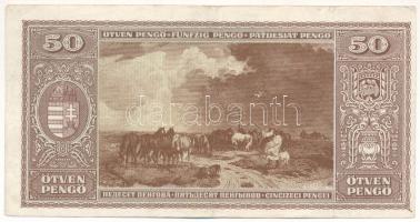 1945. 50P "D 006 030248" T:F,VG kis tűlyuk
Adamo P15