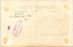 1933 Oravicabánya, Oravica, Oravicza, Oravita; régi automobil / vintage automobile, car. Fotograf Lu...