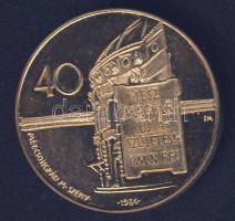 1984. "Szeged felszabadulása" Br emlékérem T:exPP