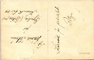 1940 Szászrégen, Reghin; bevonulás, katonai teherautó / entry of the Hungarian troops, military auto...