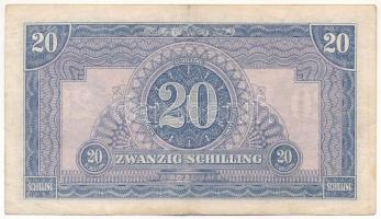 Ausztria / Szövetséges megszállás 1944. 20Sch T:F folt, egyébként erős papír
Austria / Allied Occup...