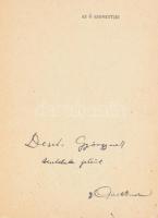 Gaal Endre: Az ő szonettjei. Anton Wildgans ,,Die Sonette an Ead" című költeménye után szabad á...