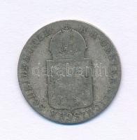 Ausztria 1849C 6kr Ag T:F patina Austria 1849C 6 Kreuzer Ag C:F patina Krause KM#2200