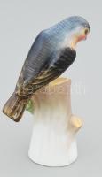Herendi madár. Jelzett, kézzel festett, hibátlan, m: 10,5 cm